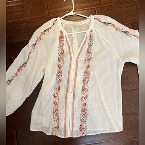 Matilda Jane Good Hart top with embroidery